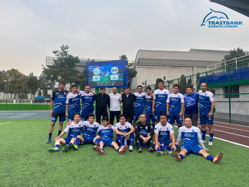 «Трастбанк» лидирует в проходящем межбанковском футбольном турнире