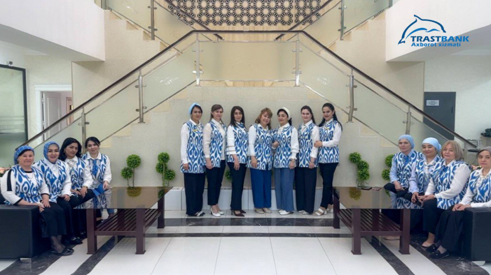 The team of the “Andijon” bank services office participated in the “National trend challenge”